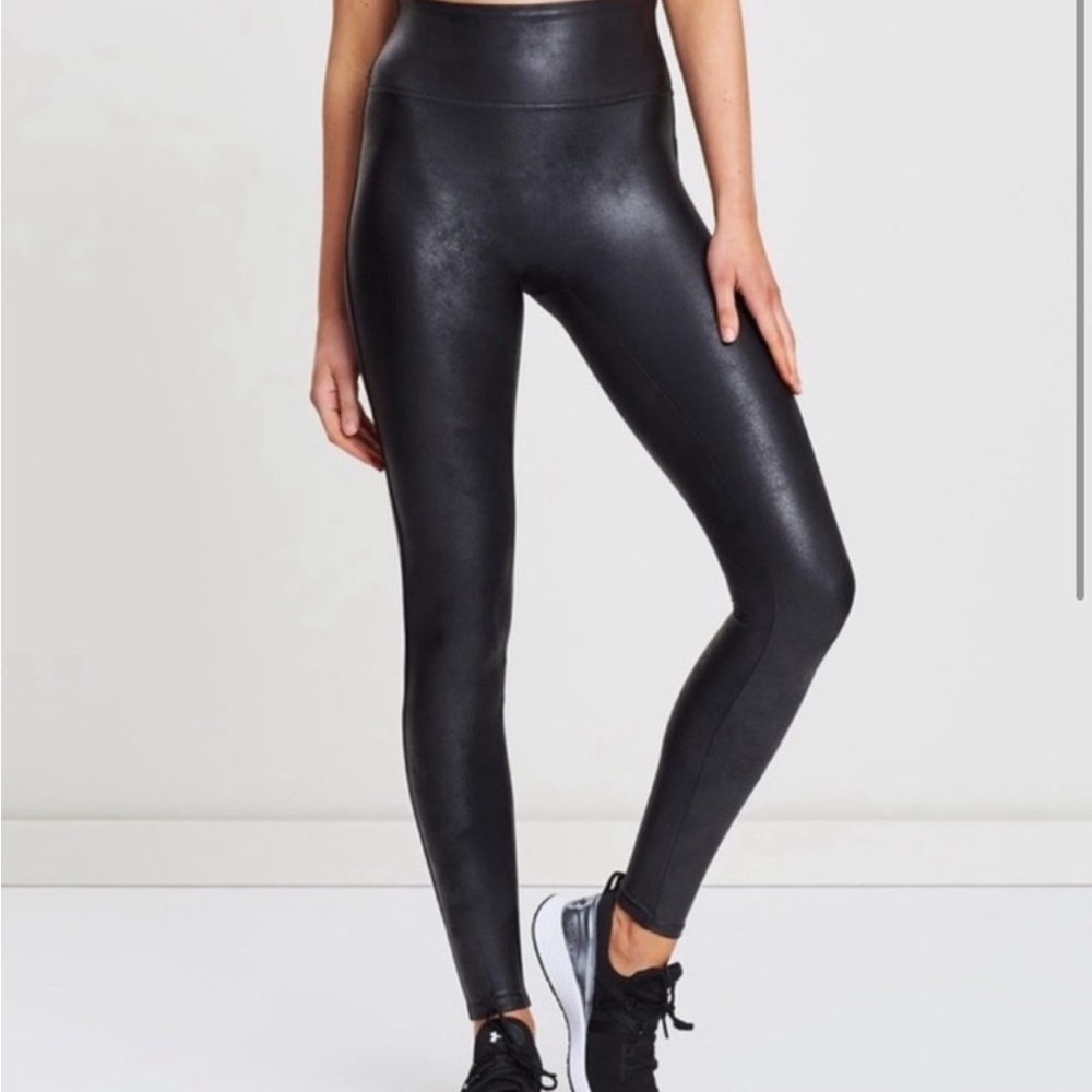 Spanx faux leather pants